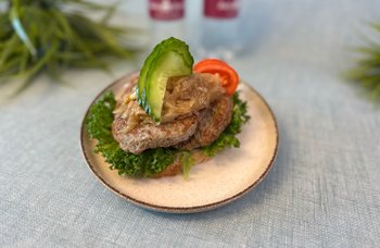Bodø bakeri - Dobbelt karbonadesmørbrød