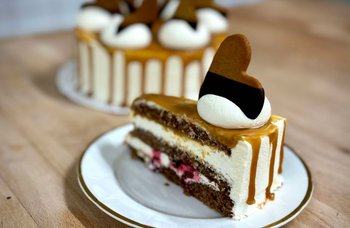 Konditori Lido - Pepparkakstårta