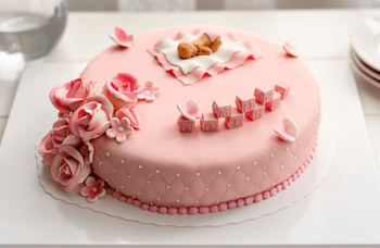 Marcussen Efte - Dåpskake