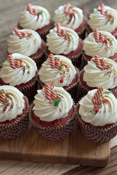 Rosenborg bakeri - Julemuffins Red Velvet