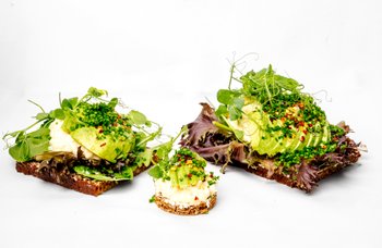 Nybroe Smörrebröd - Avocado & Äggcrème