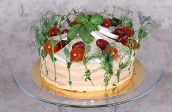 Thelins Konditori - Smörgåstårta - Vegetarisk