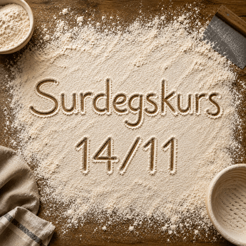 Sjöholms bageri - Surdegskurs 14/11, 12-17.30