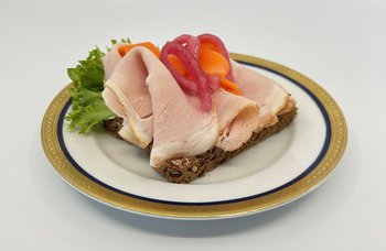 Bakeriet Mo i Rana - Dansk smørbrød med skinke