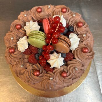 Trygstad bakeri - Sjokolademoussekake