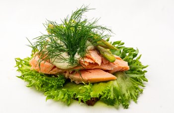 Nybroe Smörrebröd - Varmrökt lax