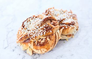 Bageri Passion - Kanelbulle med mandelmassa