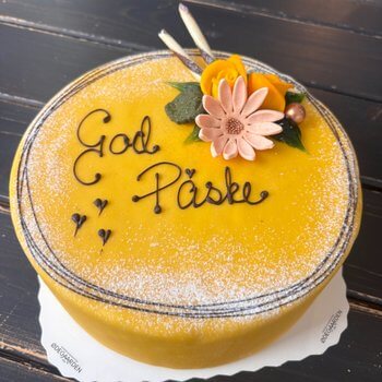 Ødegaarden Bakeri - Påskekake m/marsipan