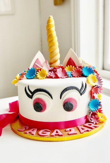 Rosenborg bakeri - Unicorn kake