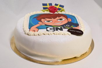 Konditori Valhall - Fototårta