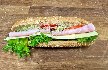 Den Glade Baker - Påsmurte baguetter