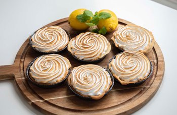 Rosenborg bakeri - Meringue lemoncurd pai