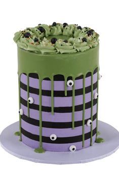 Cakes by Hancock - Halloween-kake (grønn)