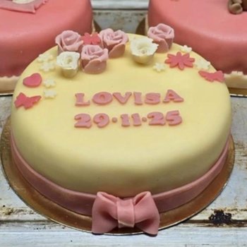 Byttorps Finbageri - Doptårta marsipan