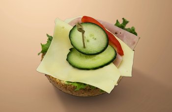 Stavanger Conditori - Halvt rundstykke