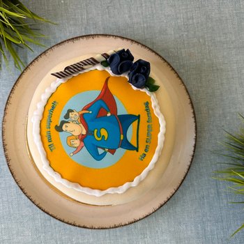 Bodø bakeri - Farsdagskake med foto 18cm