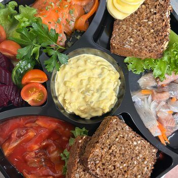 Trygstad bakeri - Sildetallerken 