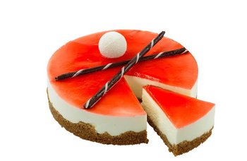 Vanité - Ostekake med kjeksbunn