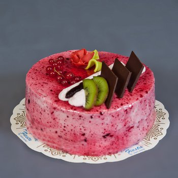 Konditori Fiesta - Svartvinbärsmousse