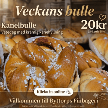 Byttorps Finbageri - Kanelbulle