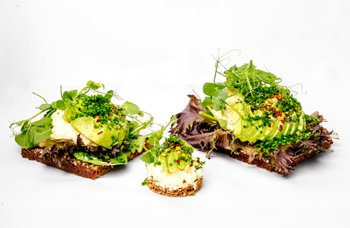 Nybroe Smörrebröd - Avocado & Äggcrème - liten