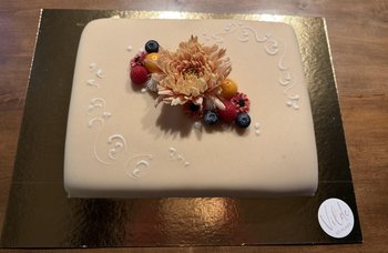 Mat so klart - Marsipankake