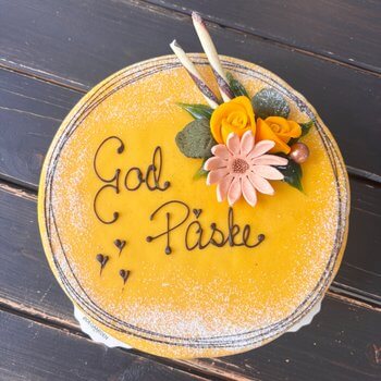 Ødegaarden Bakeri - Påskekake m/marsipan
