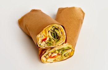 Blomsø Bakeri - Wrap med kylling og karri