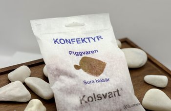 Monrads - Godisfiskar, Kolsvart