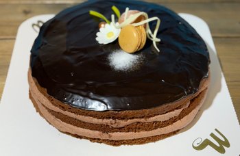 Westre bakeri - Sjokoladekake med sjokokrem