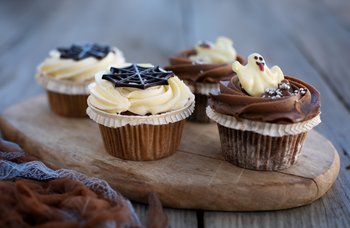 Vaaland Dampbakeri & Conditori - Halloween cupcakes