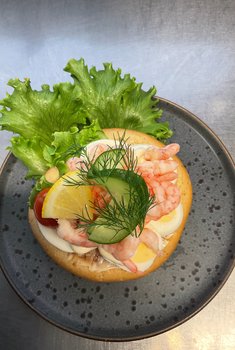 Jannes Hembageri - Räksmörgås