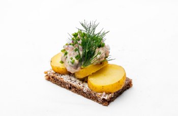 Nybroe Smörrebröd - Gubbröra - snitt