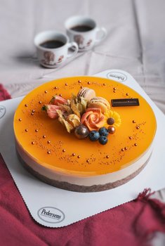 Kjøkkensjefen - Pasjonsfrukt ostekake