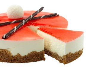 Vanité - Ostekake med kjeksbunn