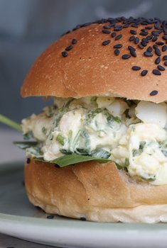Kanelsnurren Stavanger - Reke-og laksesandwich