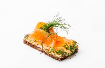 Nybroe Smörrebröd - Gravlax - snitt