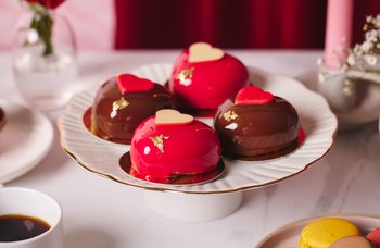 Baker Brun - Hjerteformet sjokolademousse til valentine