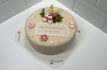 Tor Sevaldsen - Dåpskake marsipan - standard