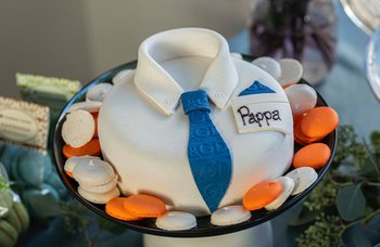 Rosenborg bakeri - Farsdagskake - Hvit slipskake