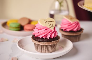 Baker Brun - Morsdagscupcakes