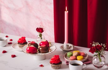 Baker Brun - Valentine-cupcakes