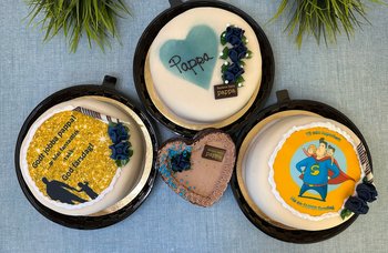 Bodø bakeri - Farsdagskake med foto 18cm