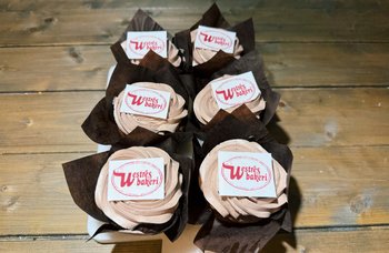 Westre bakeri - Cupcakes med Logo