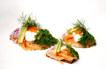 Nybroe Smörrebröd - Dronning Margrethe - snitt