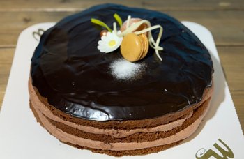 Westre bakeri - Sjokoladekake med sjokokrem