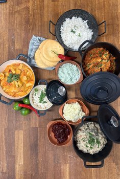 Den Glade Baker - Selskapsmeny