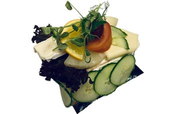 Ditt Café - Smörgåstårtsbakelse veg