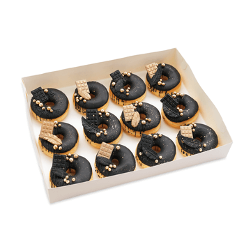 Cakes by Hancock - Black Beauty Doughnuts 12 pk