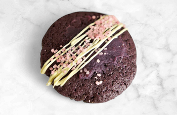 Ube cookie & white chocolate